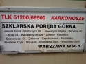 tablica kierunkowa TLK Karkonosze, z ciekaw stacj :)