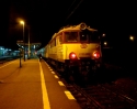 EP07-1053 z pocigiem Wkniarz na stacji w Ostrowie Wielkopolskim