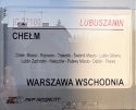 Lubuszanin relacji Chełm-Warszawa Wschodnia
